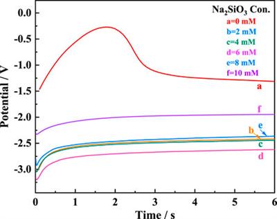 Electrochemical behavior of Mg electrode in sodium salt electrolyte system